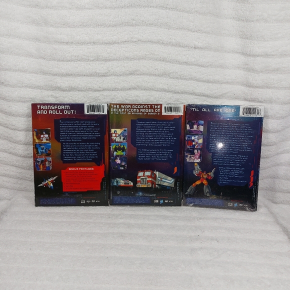 Transformers Complete First Season, Season Two Volume One, Seasons 3 & 4 DVD Set - Picture 2 of 8